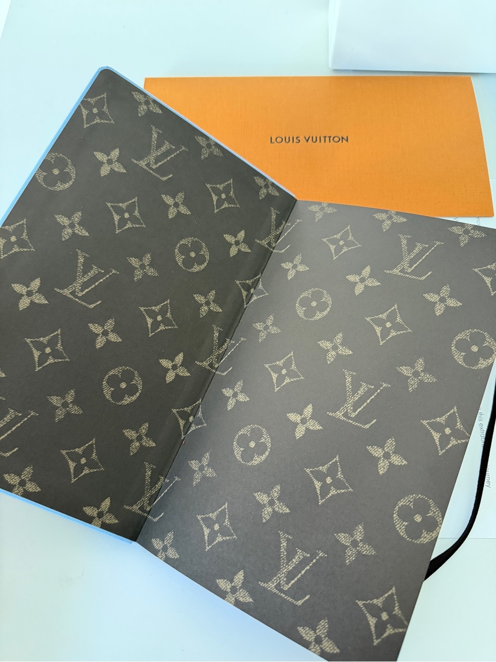 New Louis Vuitton 57th Street NYC Jane Notebook MM & Stickers GI1577 Authentic - Picture 10 of 12